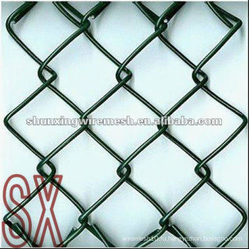 Оцинкованная и ПВХ покрытием Используется Chain Link Fence для продажи